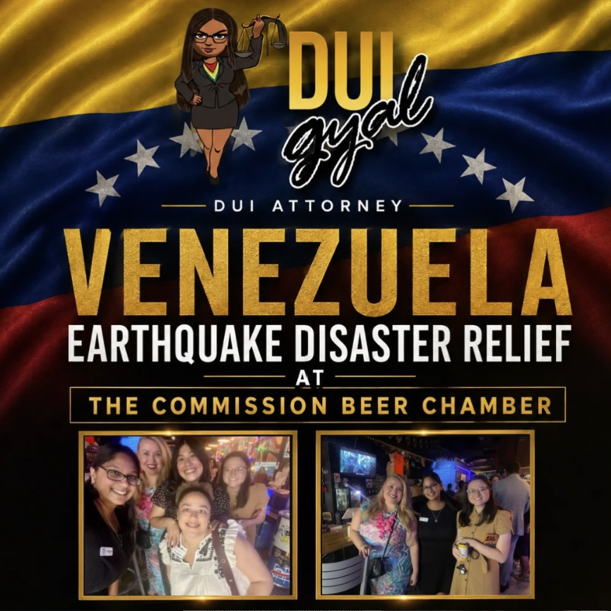 Venezuela earthquake disaster relief gathering artwork with photographs from The Commission Beer Chamber